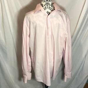 Men’s Express Pink Button Down Shirt.